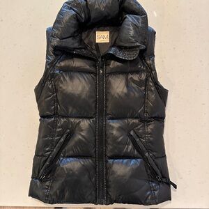 SAM. Puffer Vest Black Size Small